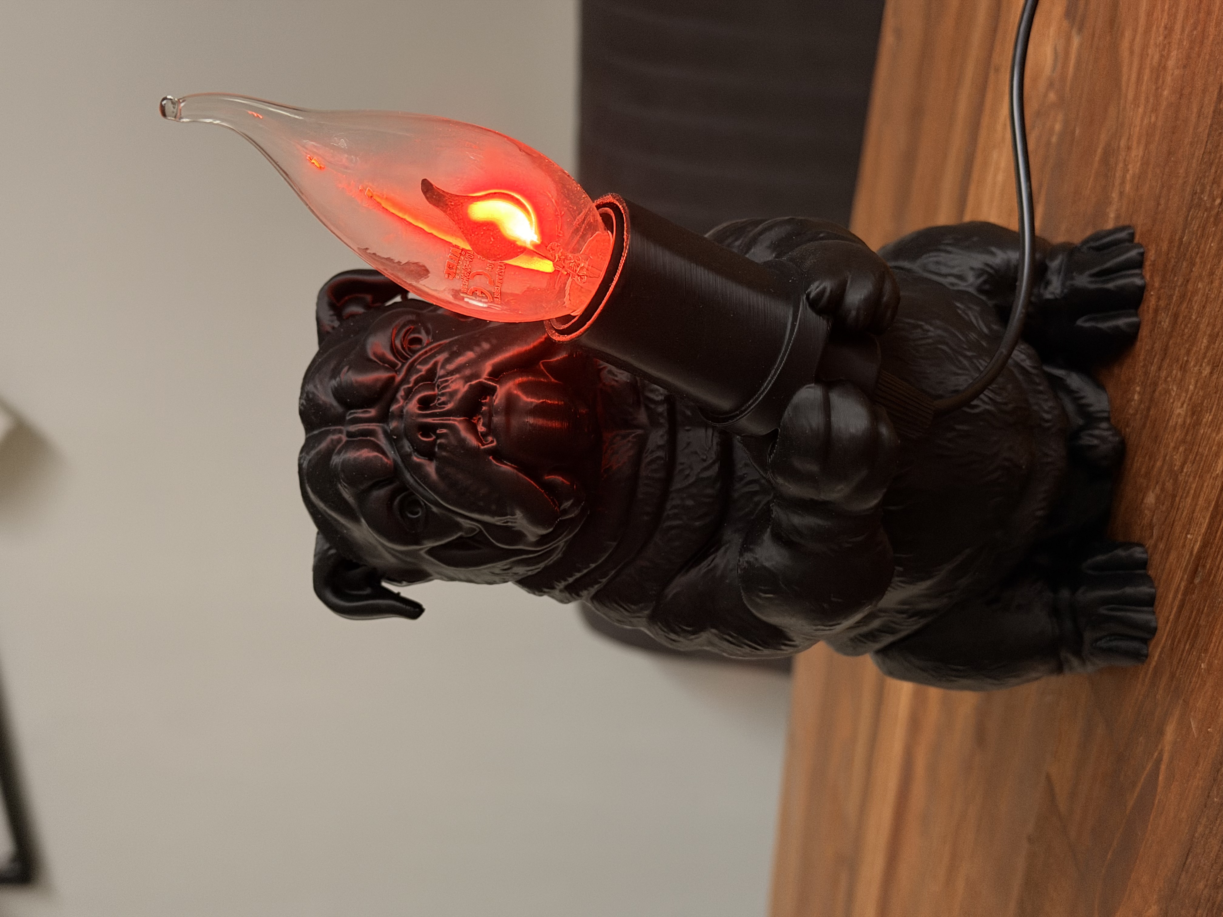 Engelse bulldog lamp